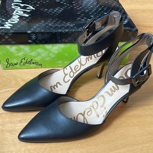Sam Edelman Okala Leather Pumps BLK 7